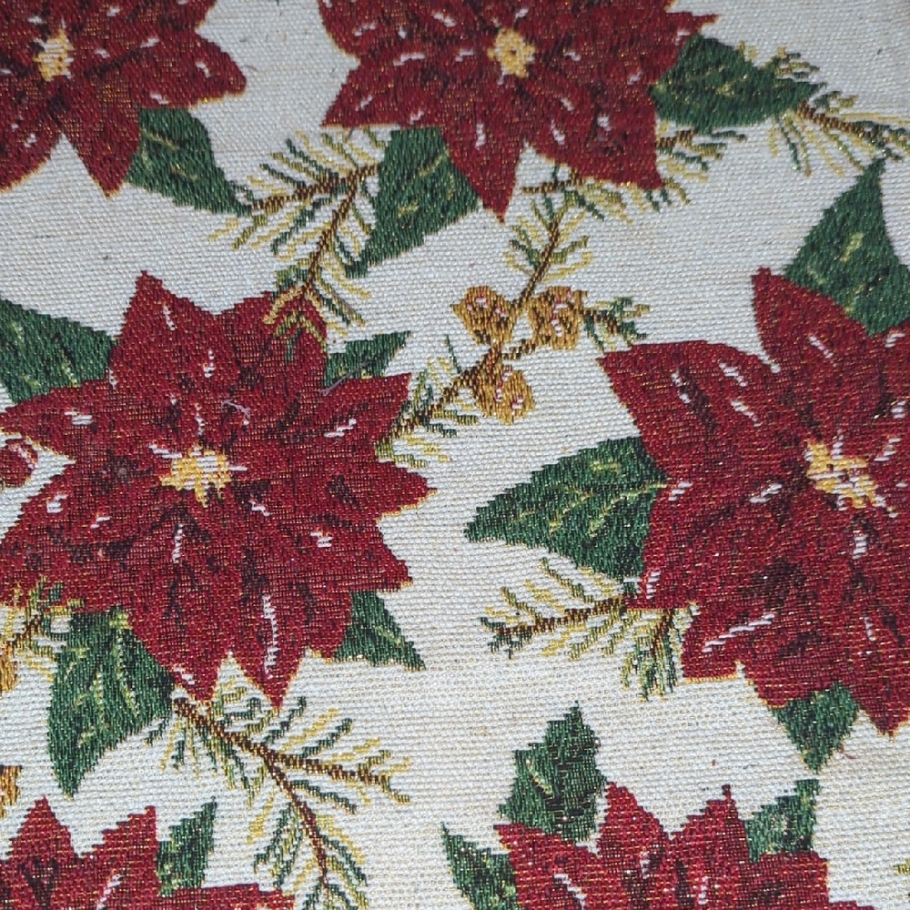 IKEA Festive Red and Green Holiday Tablemat